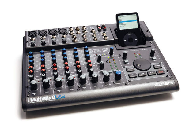 Recording to iPod is easy - just put it in the dock and you're away.